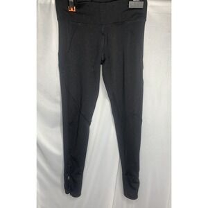 Women's S Victorias Secret PINK  Ankle Zip Black Leggings Active‎ Gym Ultimate